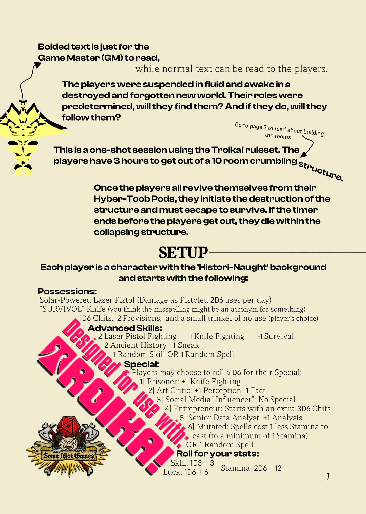 Forgotten Histori-Naughts Adventure - Digital Download